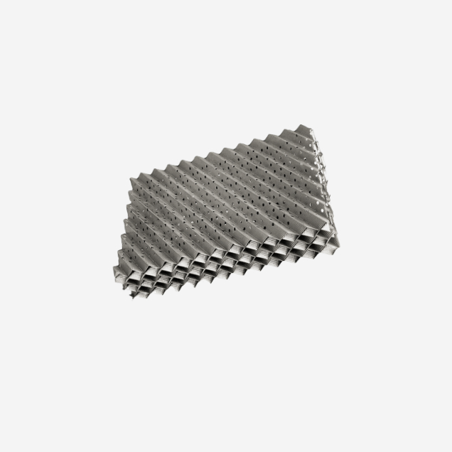Metal Orifice Corrugated Packing