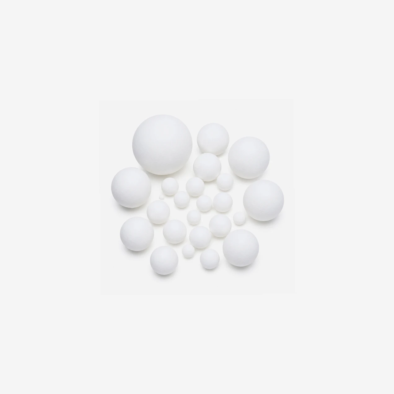 Medium Alumina Grinding Balls (40-75% Al2O3) for Ball Mills