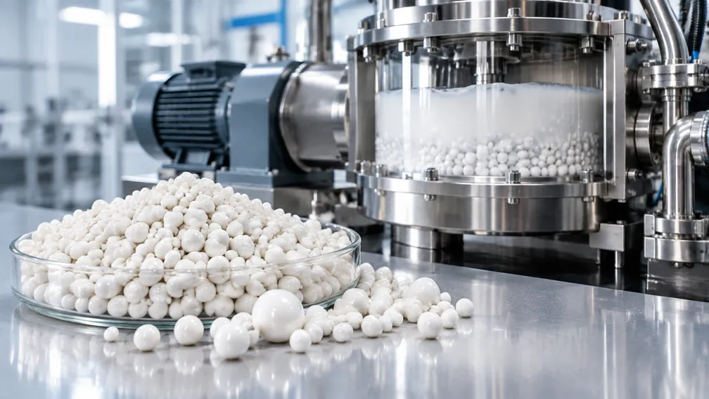 Ceramic Grinding Media in Wet Milling: Sizing Rules, Wear Rates, and Slurry Viscosity